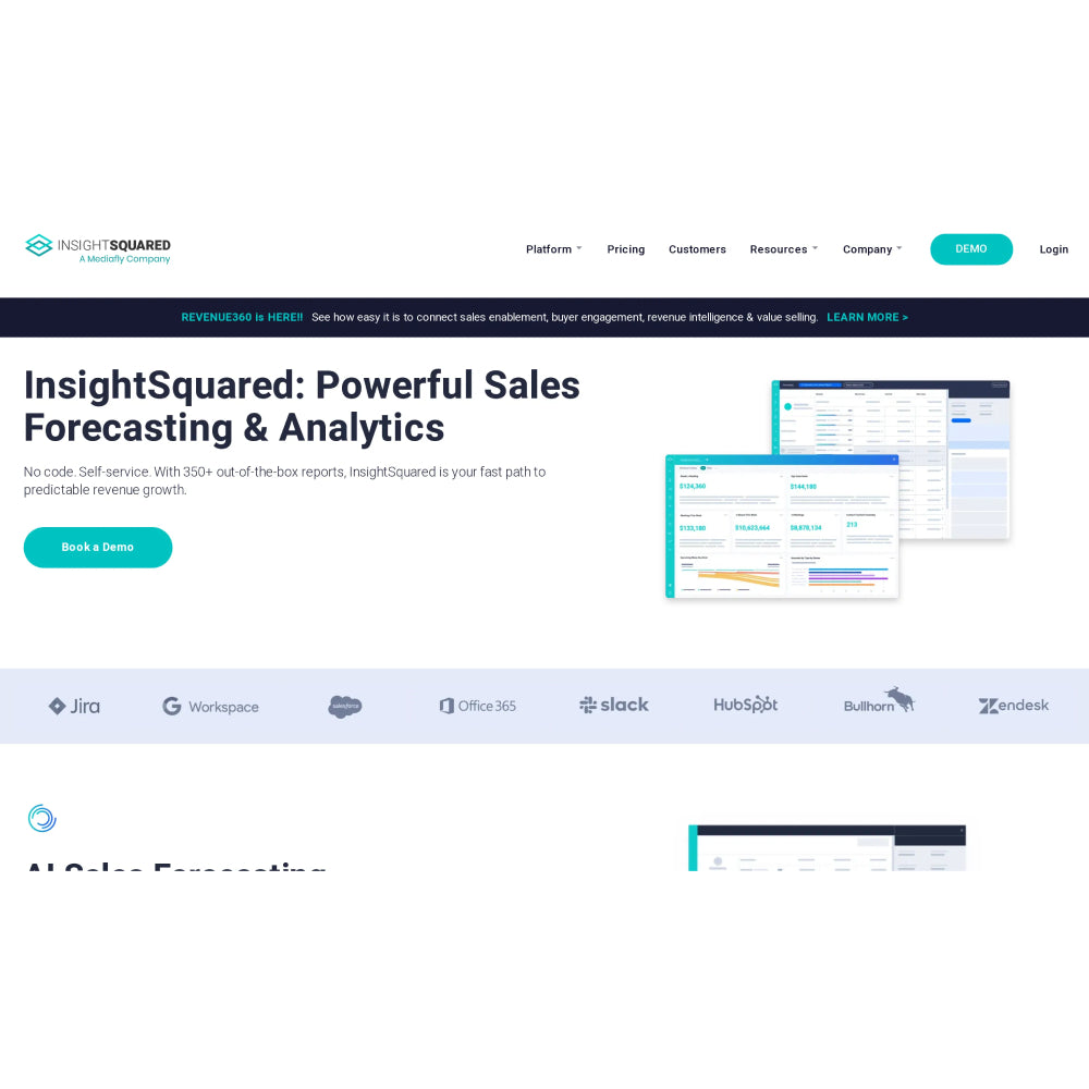 InsightSquared – AI Revenue Intelligence & Sales Analytics