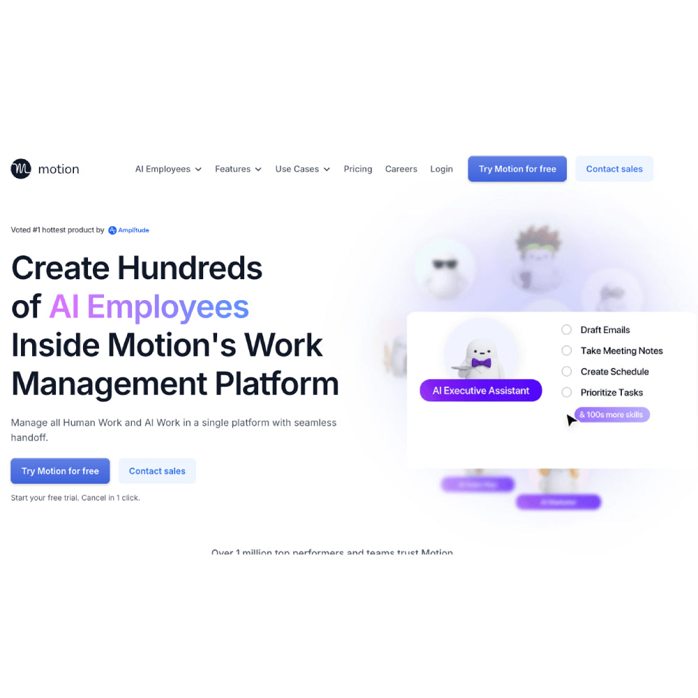 Motion – AI-Powered Productivity & Task Management Platform
