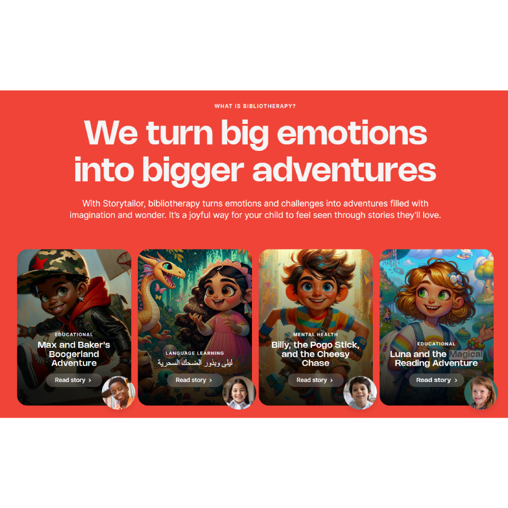 Storytailor AI – AI-Powered Personalized Storytelling