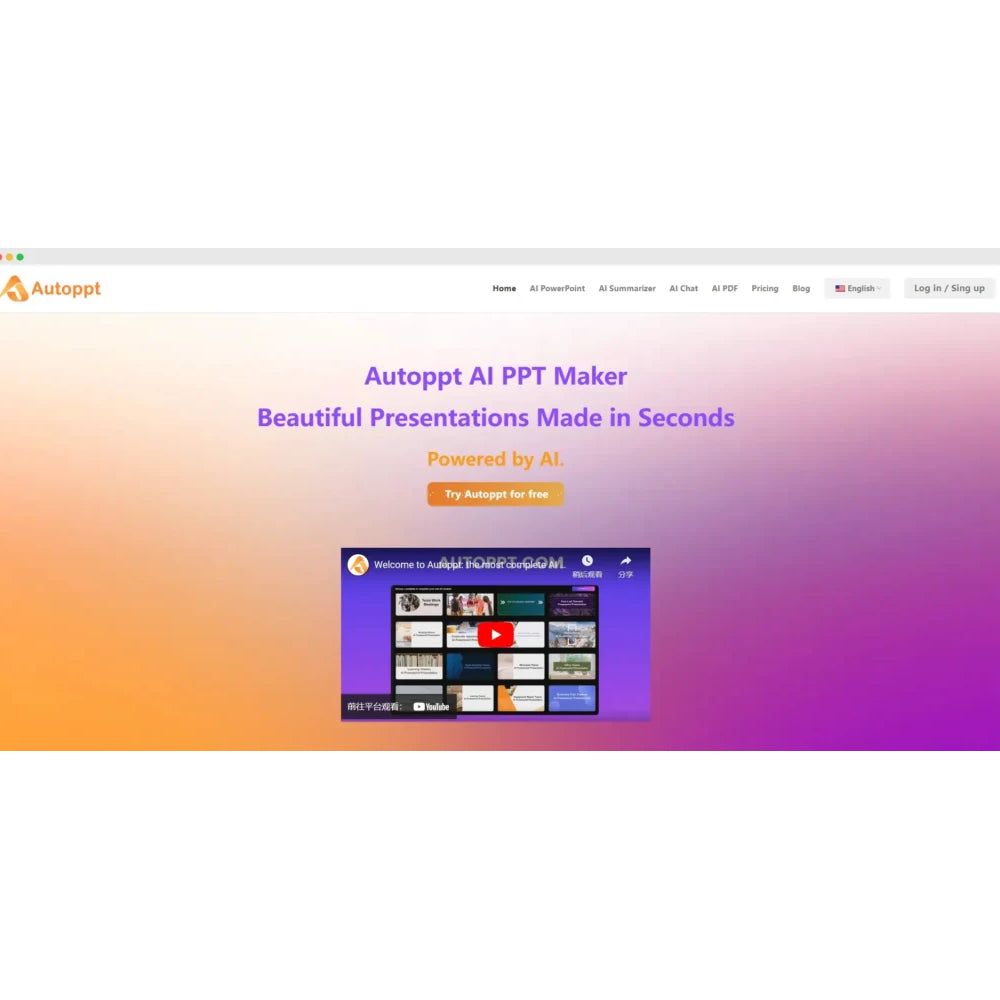 Autoppt — AI Presentation Generator