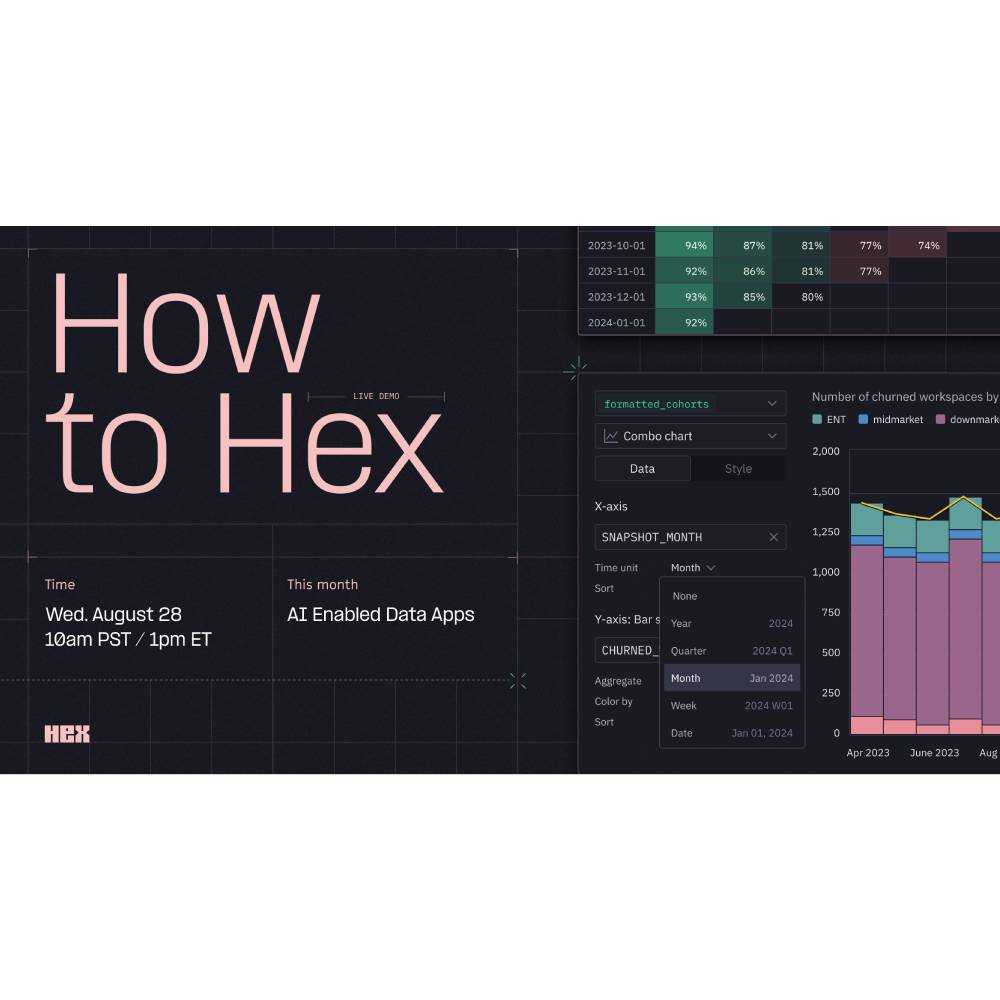 Hex – AI-Enhanced Collaborative Data Science & Analytics Workspace