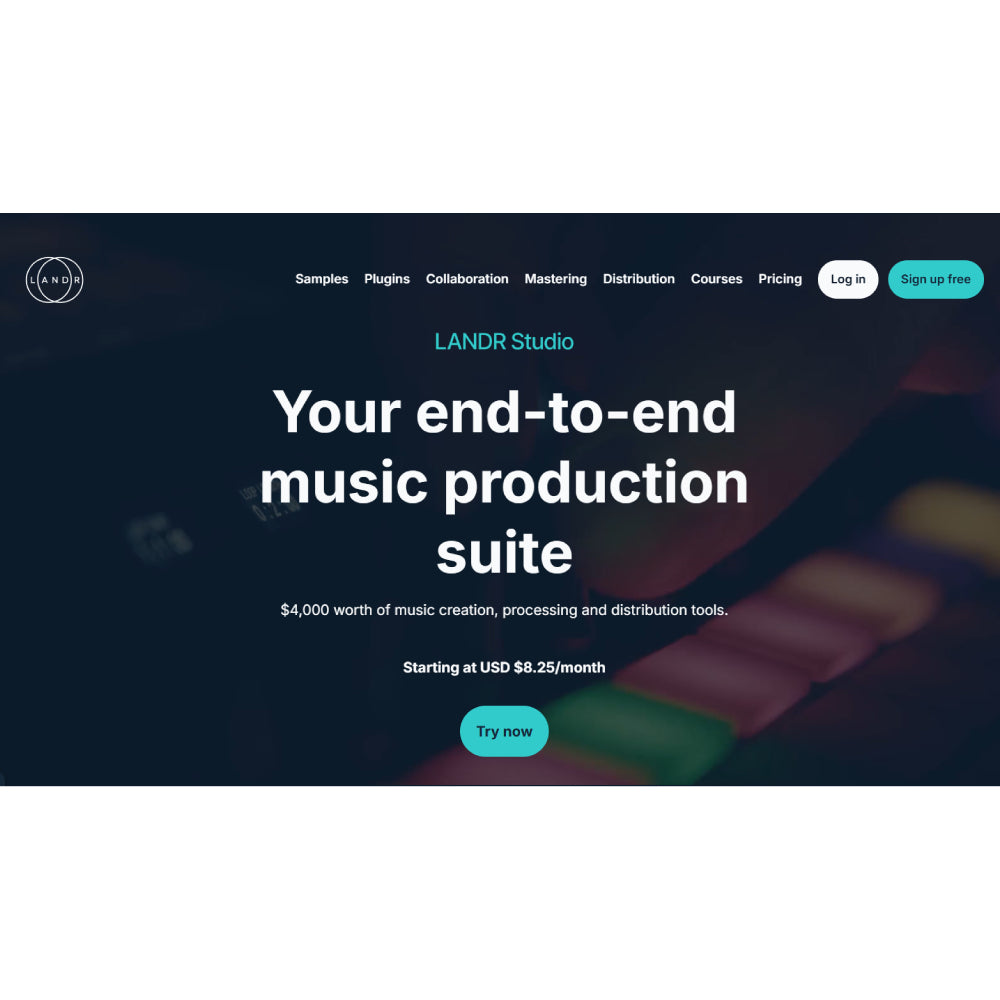 LANDR – AI Music Production, Mastering & Distribution