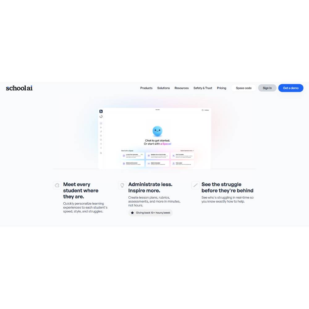 SchoolAI — AI Classroom Suite for Teachers and Students