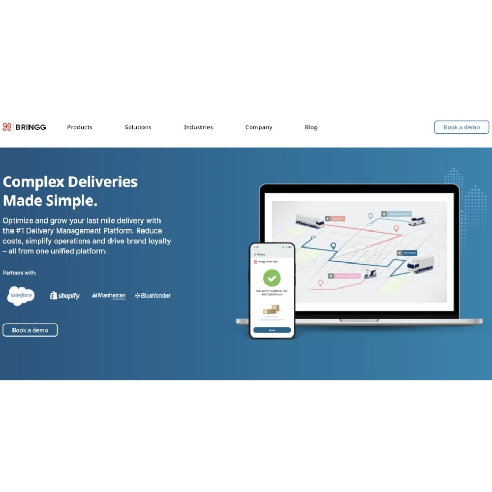 Bringg – AI-Powered Delivery Orchestration Platform