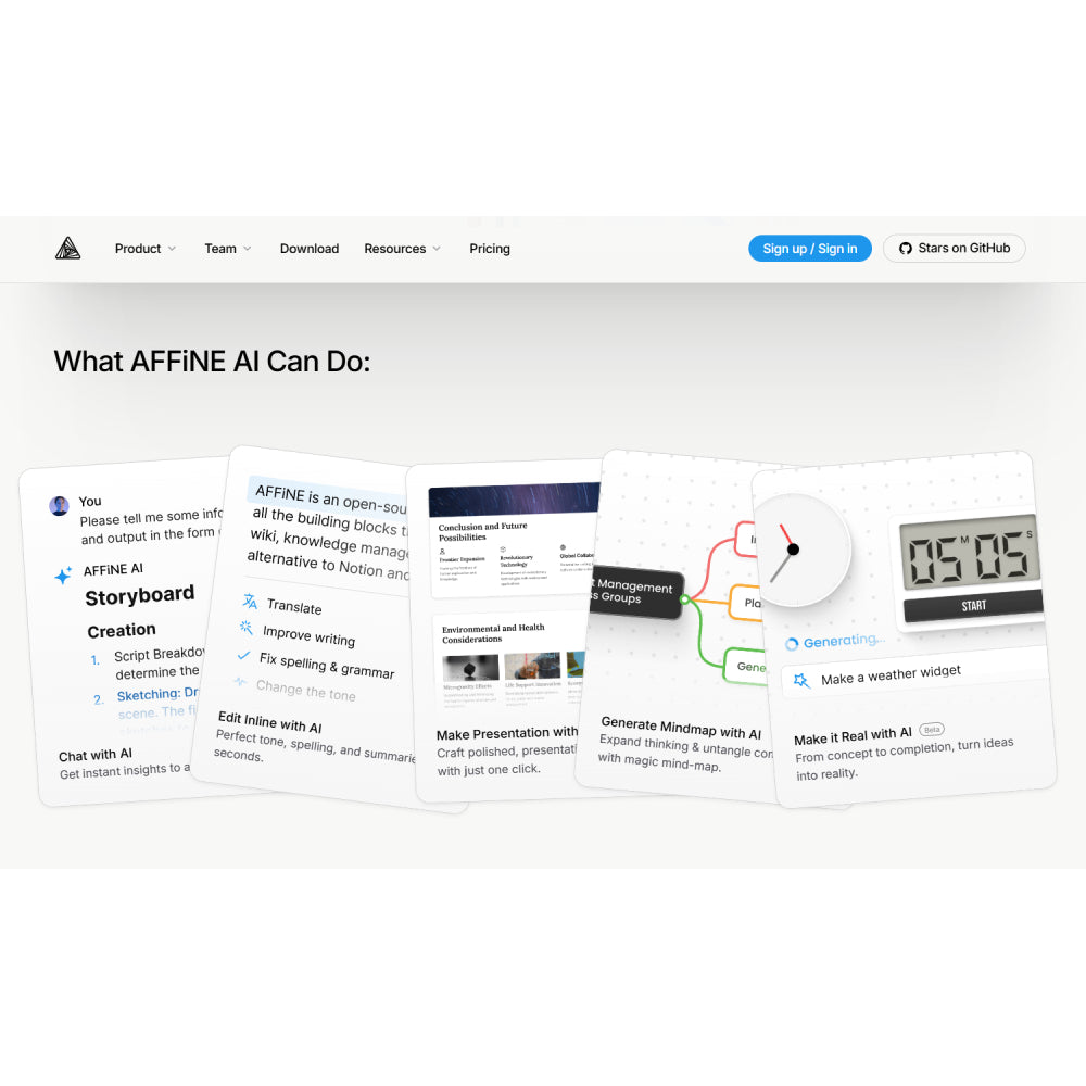 AFFiNE – All-in-One Workspace for Writing, Drawing, and Planning