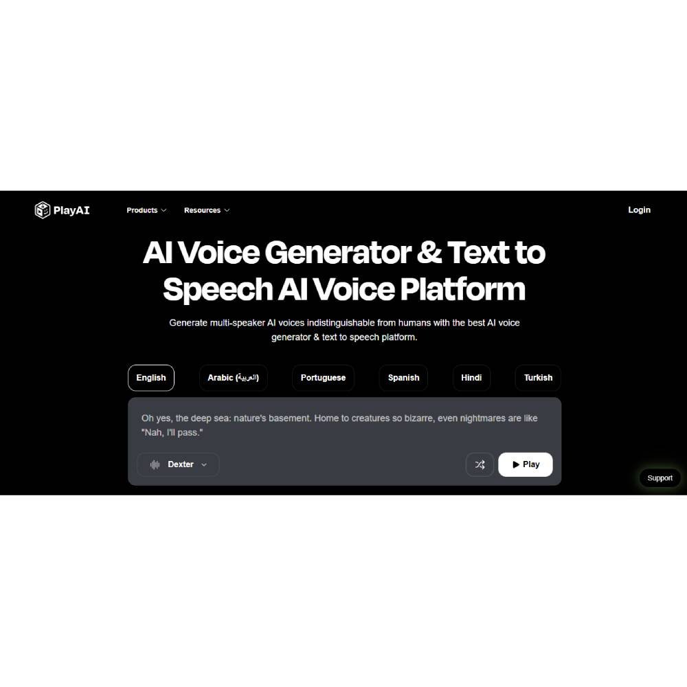 Play.ht – AI Voice Generator & Text-to-Speech for Realistic Audio