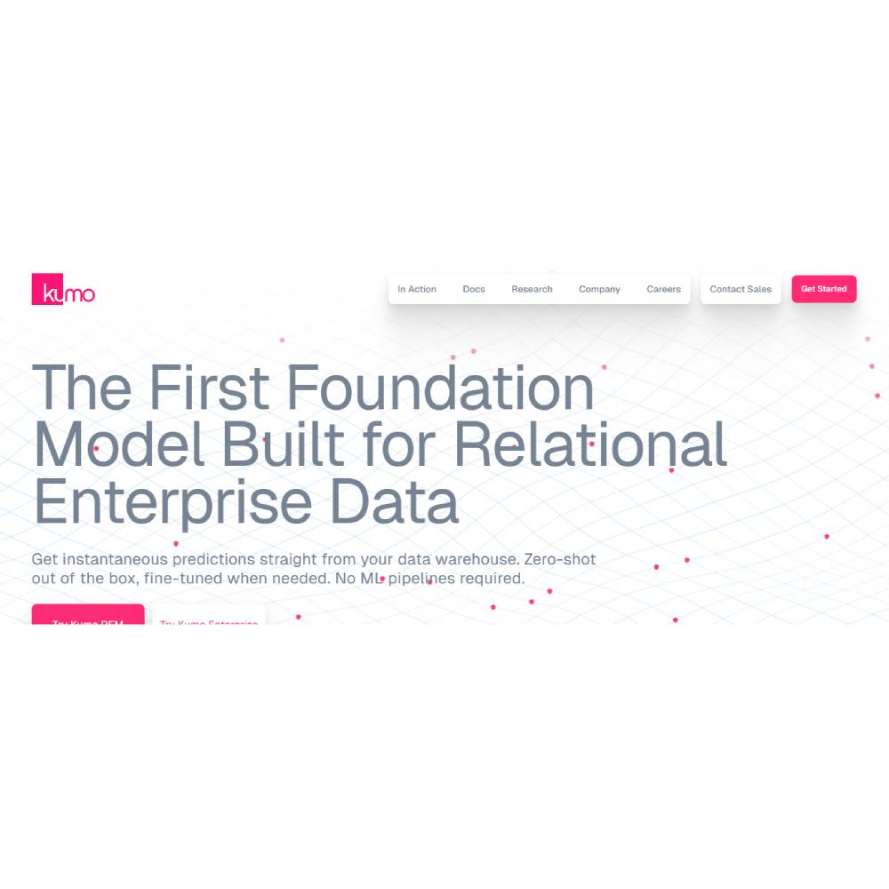 Kumo AI – Predictive AI Platform for Relational Data
