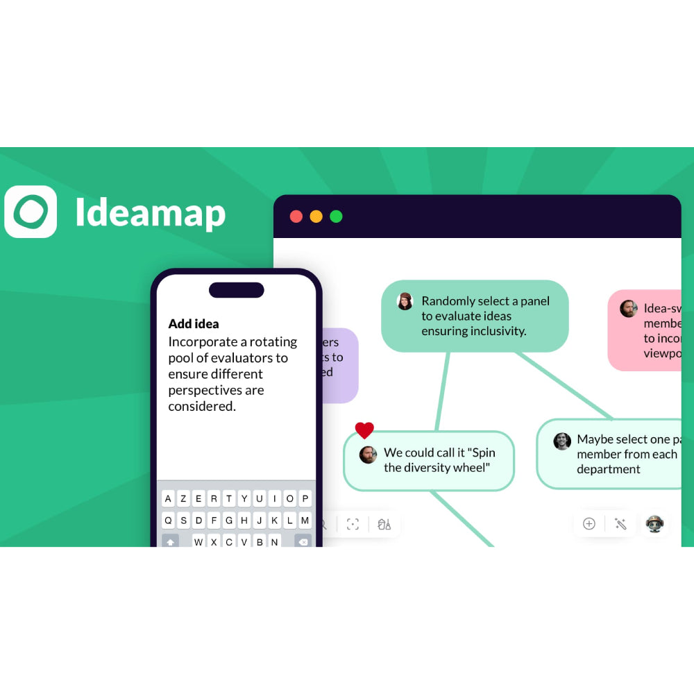 Ideamap – AI-Powered Idea Generation & Visualization