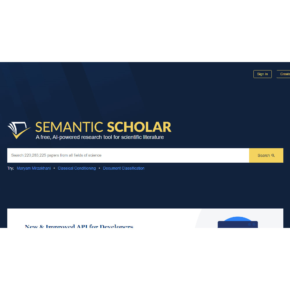 Semantic Scholar – AI-Powered Research Discovery