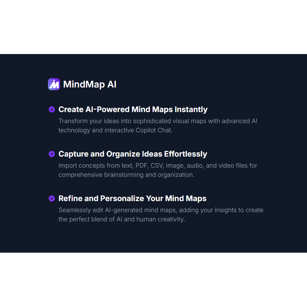 MindMap AI – AI-Powered Mind Mapping & Idea Visualization