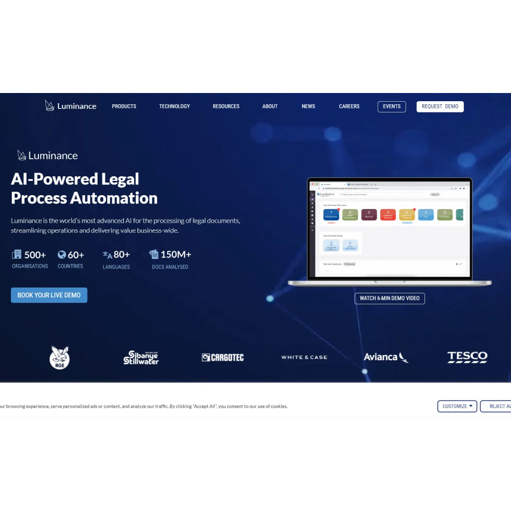 Luminance – AI-Powered Legal Document & Contract Management