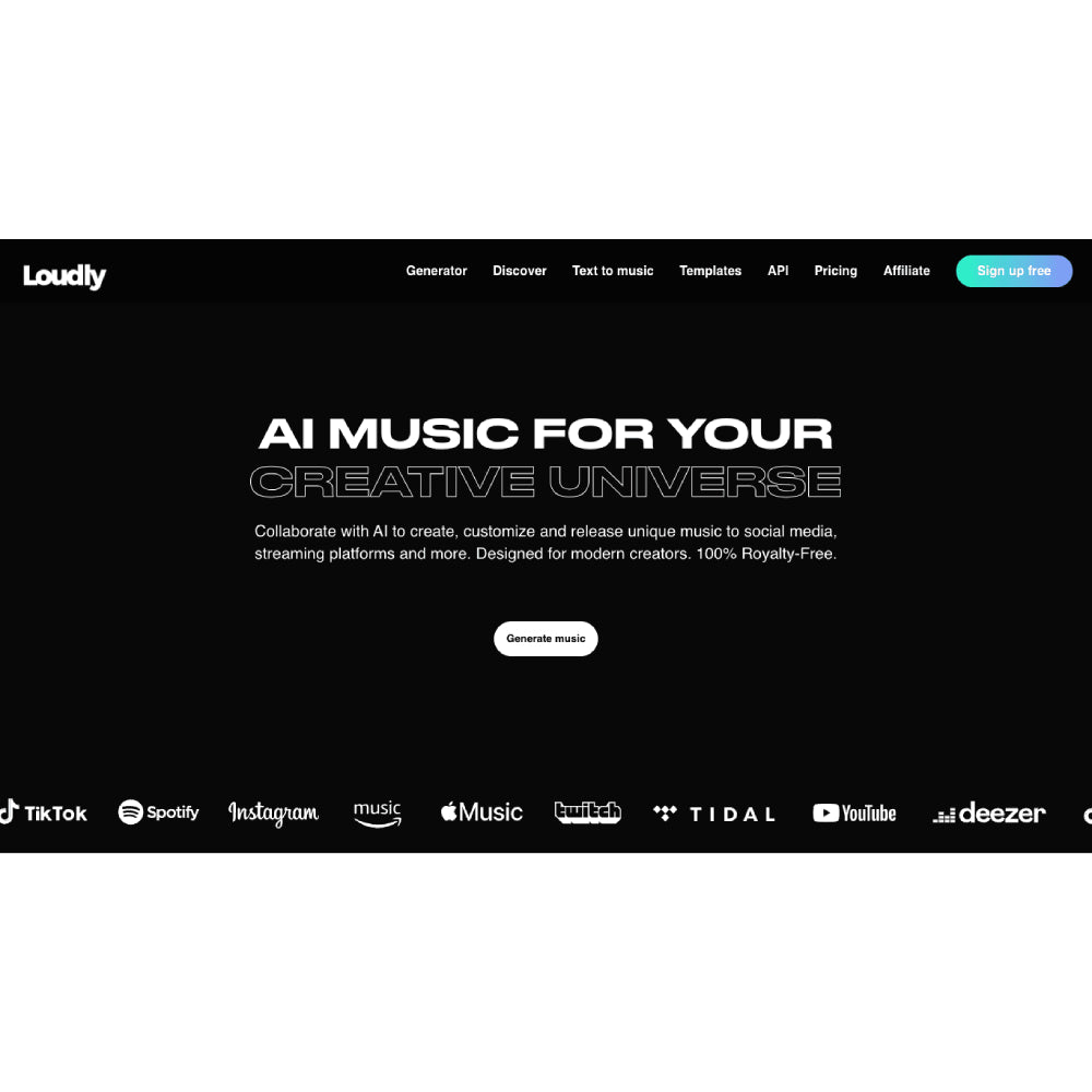Loudly – AI-Powered Music Creation Platform
