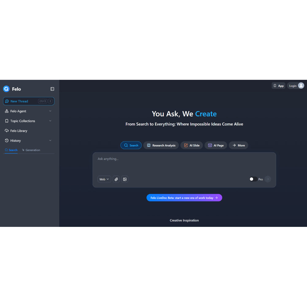 Felo — AI Search & Instant Presentation Generator