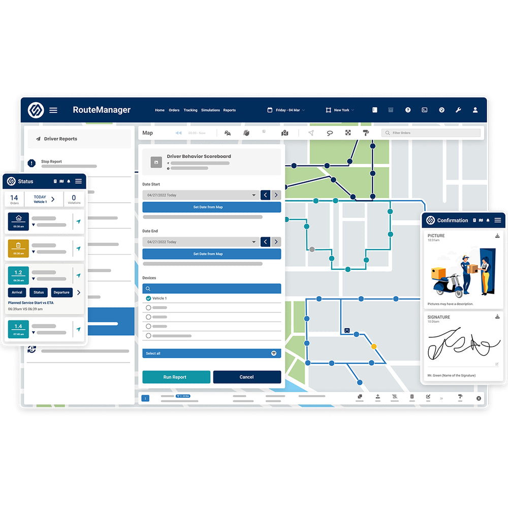 RouteManager – AI-Powered Route Optimization & Fleet Management