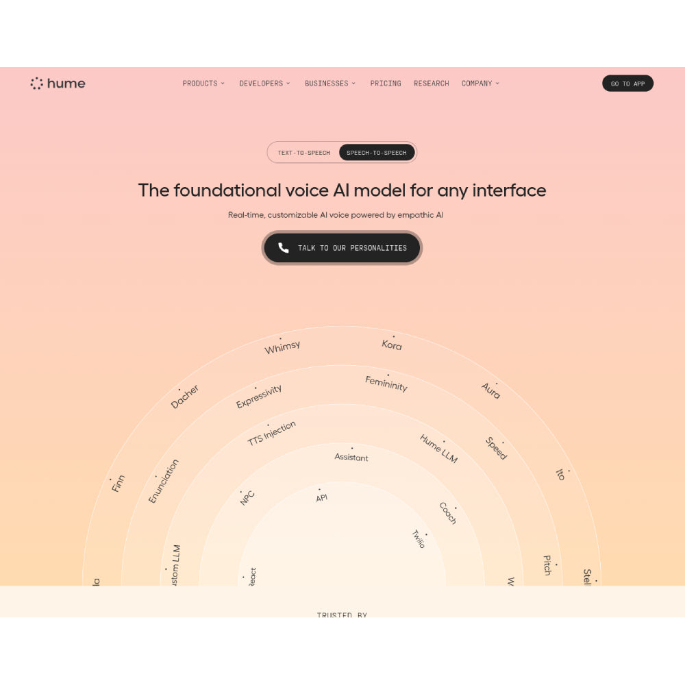 Hume AI – Emotion AI & Empathic Voice Interfaces