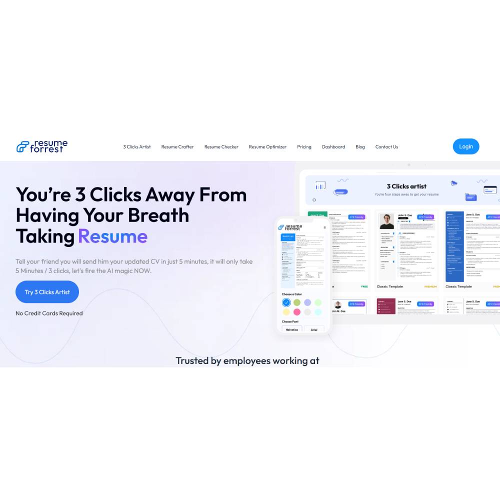 Resume Forrest — AI Resume Builder and Optimisation Platform