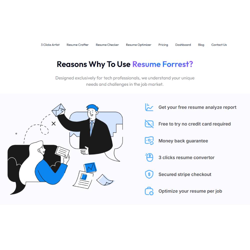 Resume Forrest — AI Resume Builder and Optimisation Platform