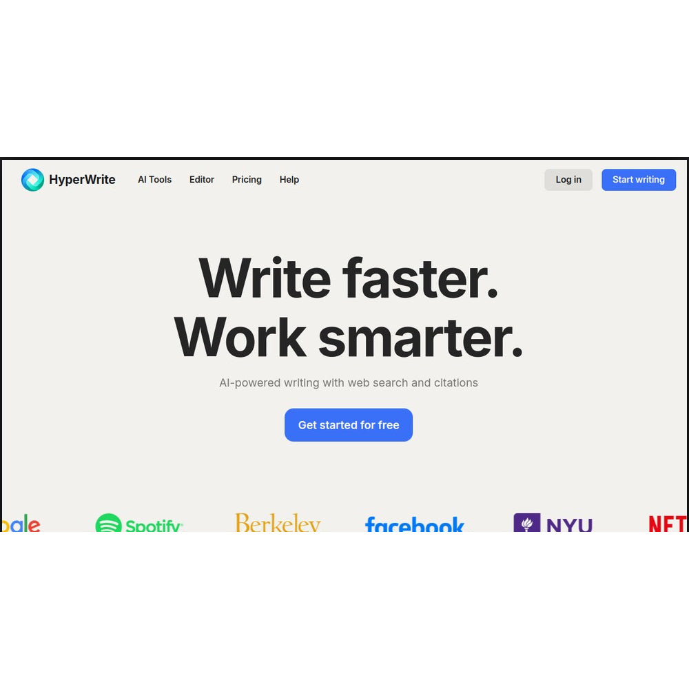 HyperWrite AI – AI-Powered Concept Development & Productivity Tool