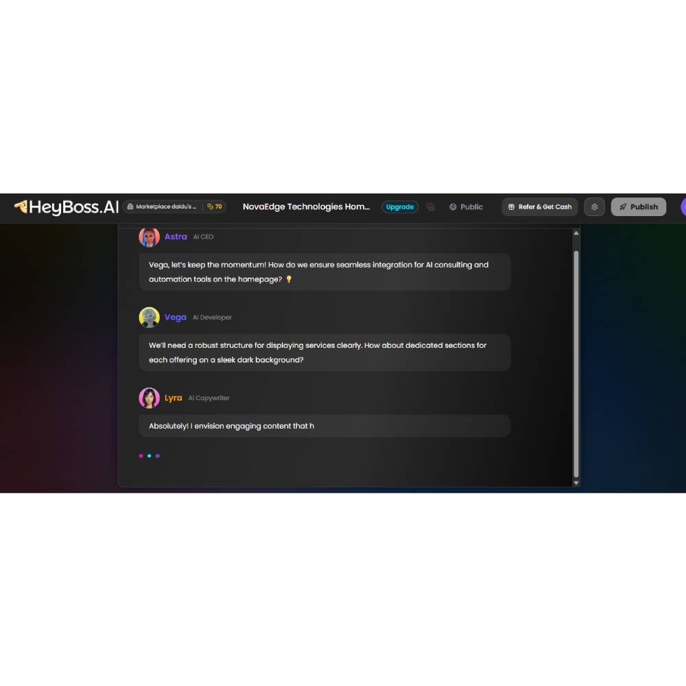 HeyBoss – AI Business Simulation & Decision Game