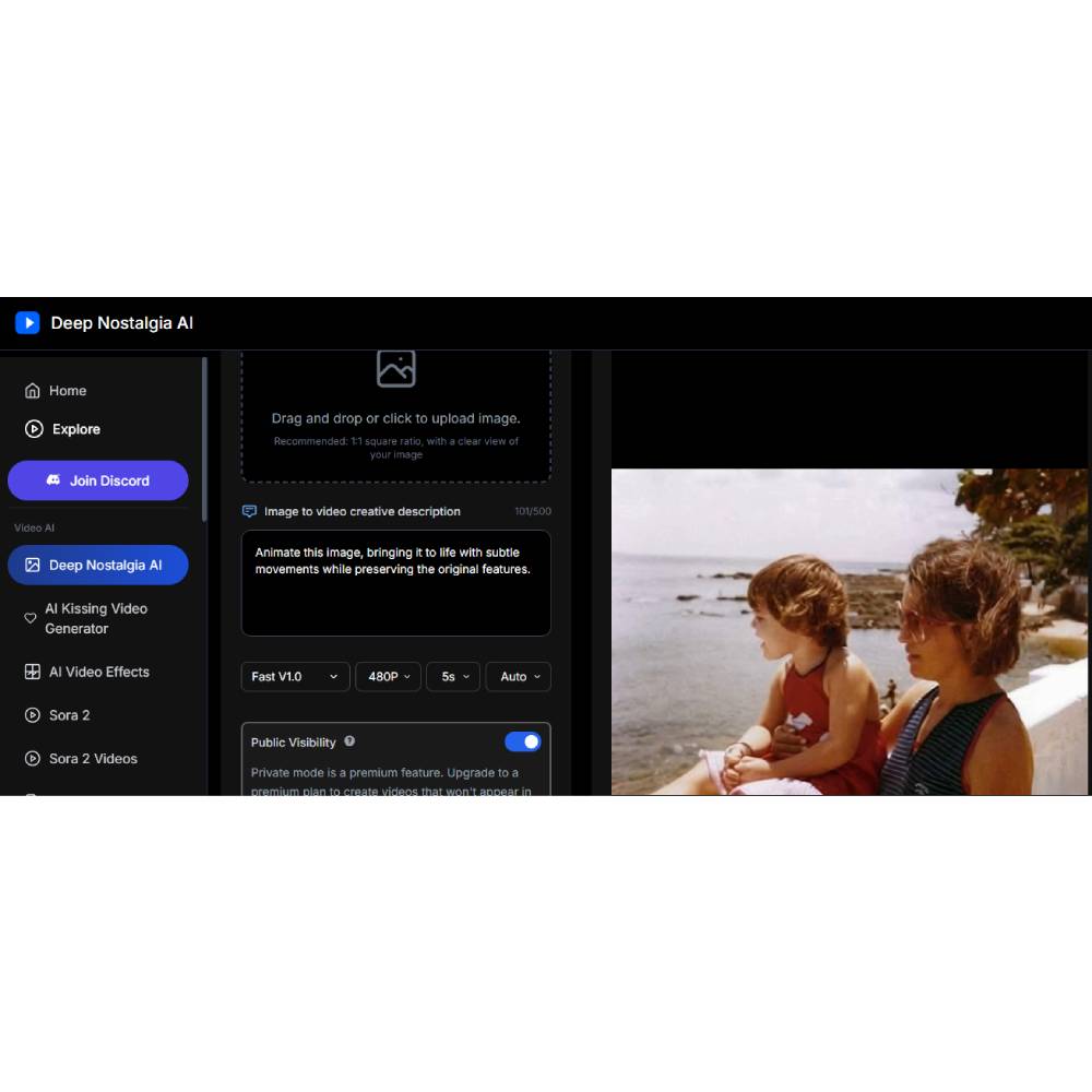 Deep Nostalgia AI – Photorealistic Facial Animation and Heritage Restoration Engine