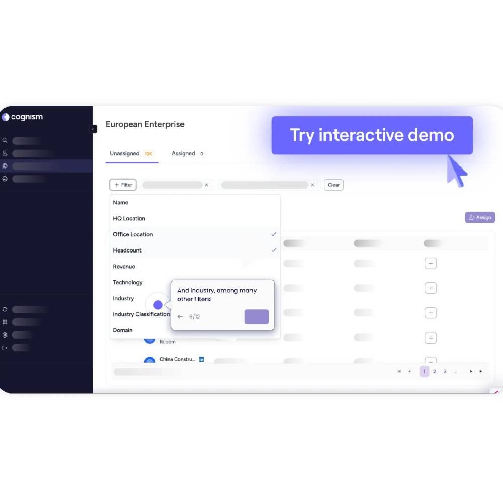 Cognism – Sales Intelligence & Data Enrichment Platform