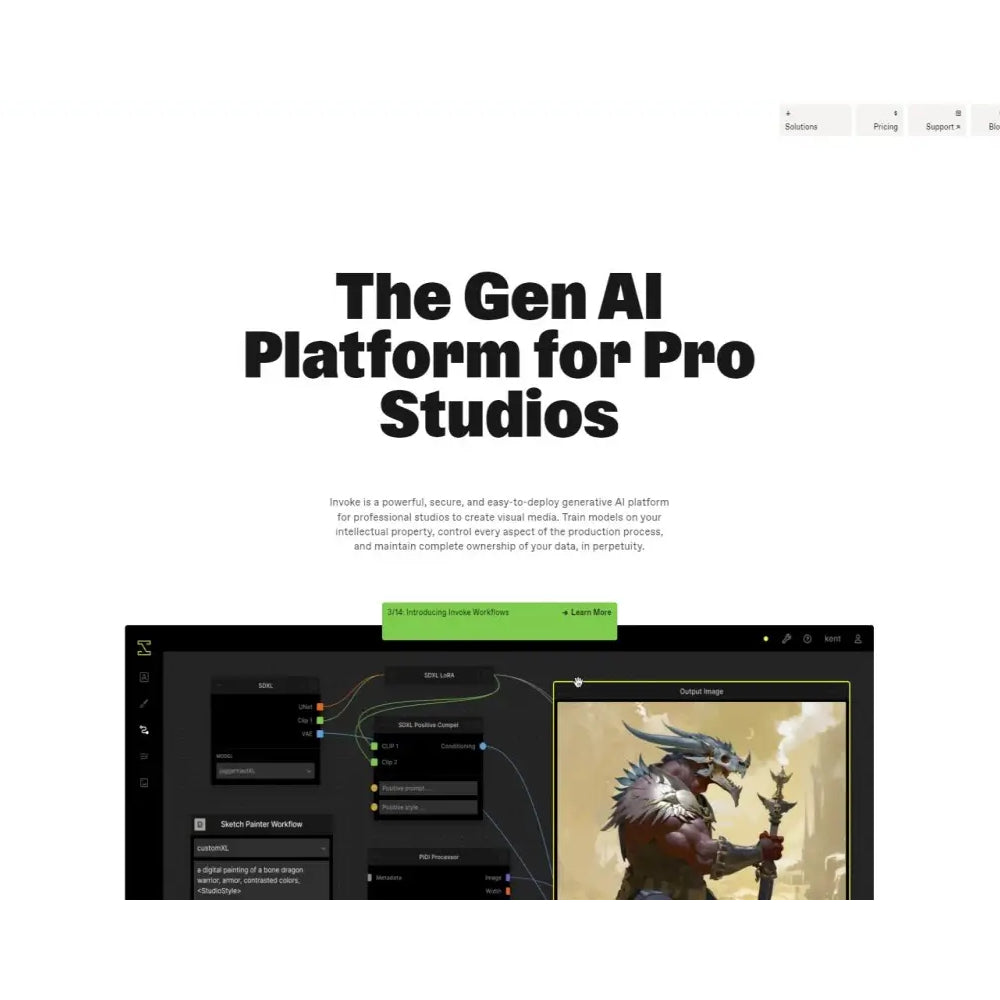 Invoke – AI-Powered Generative Media Platform