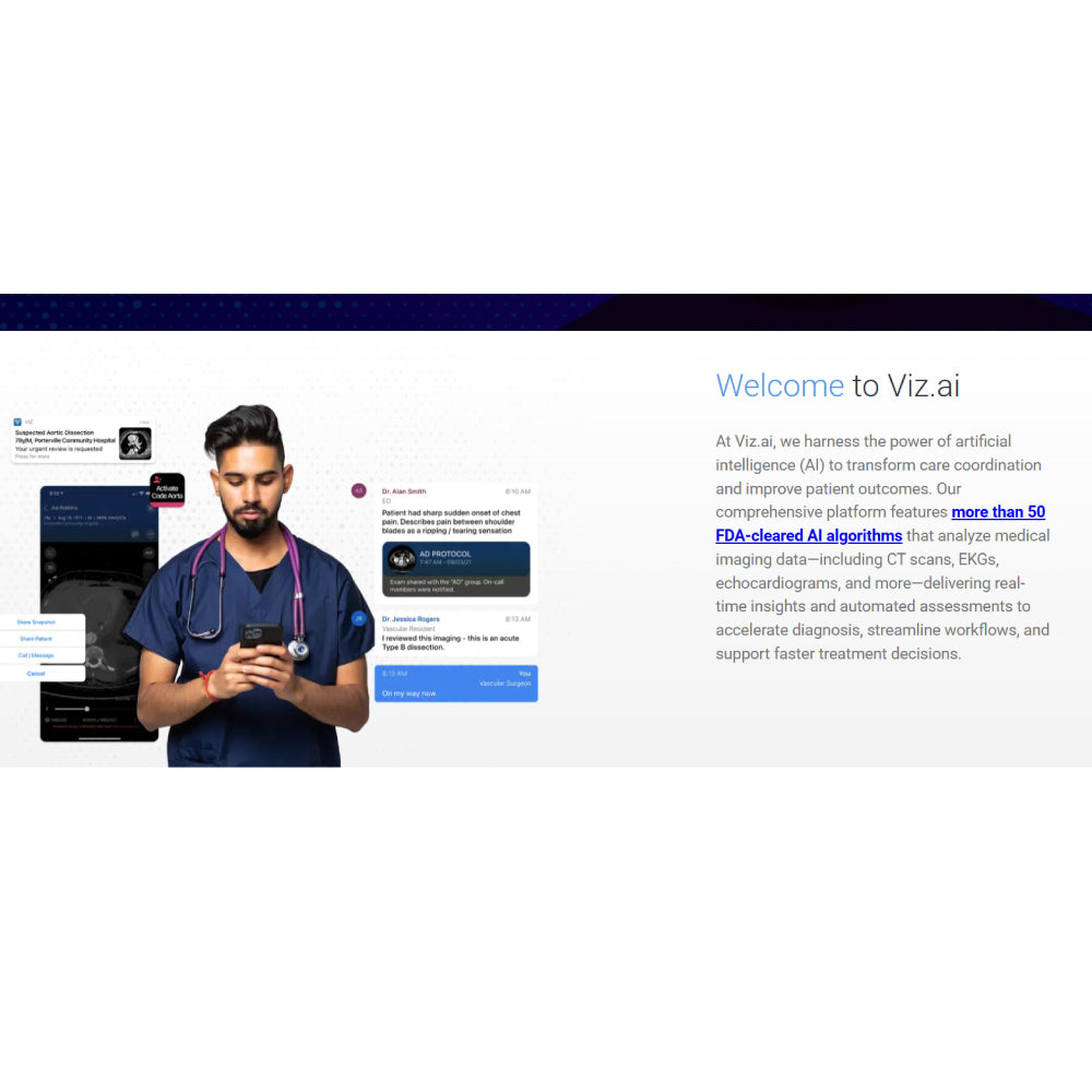 Viz.ai – AI Medical Imaging & Care Coordination