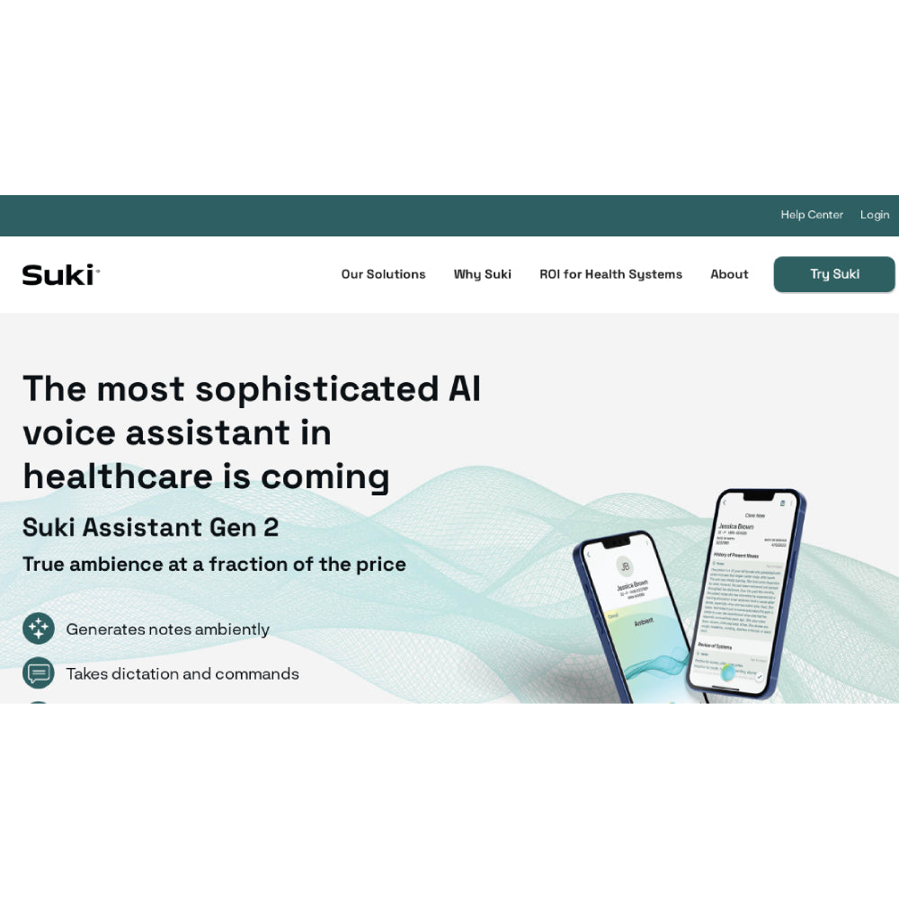 Suki AI – AI Clinical Assistant & Voice AI for Healthcare