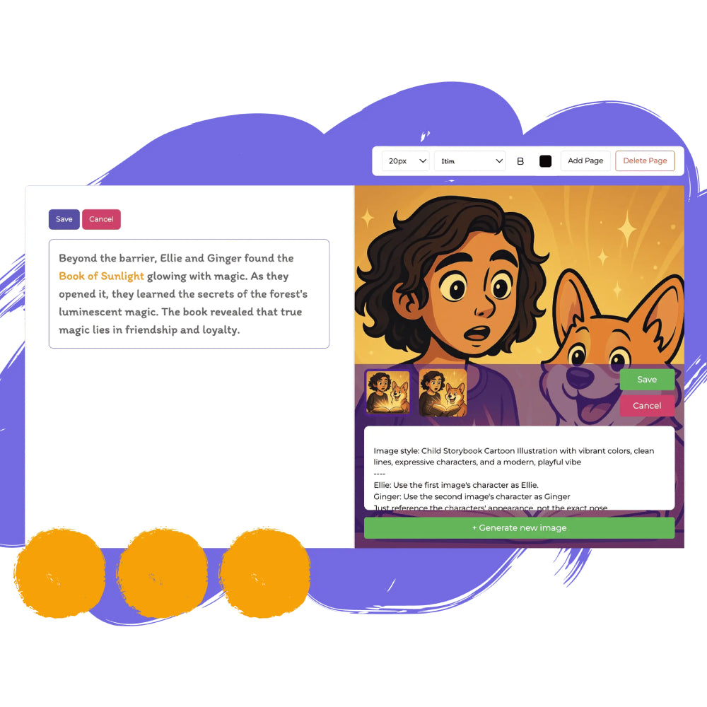 Story Spark – AI-Powered Personalized Storybooks for Kids