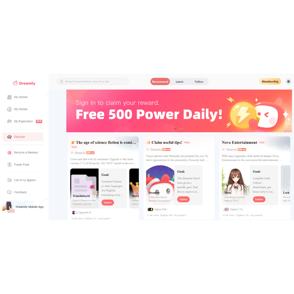 Dreamily – AI-Powered Personalized Storytelling Platform