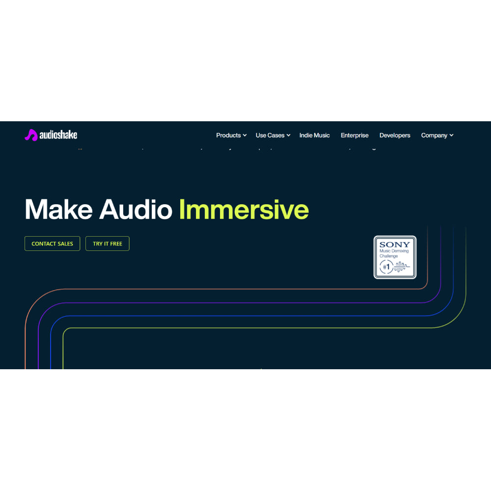 AudioShake – AI-Powered Stem Separation for Independent Artists