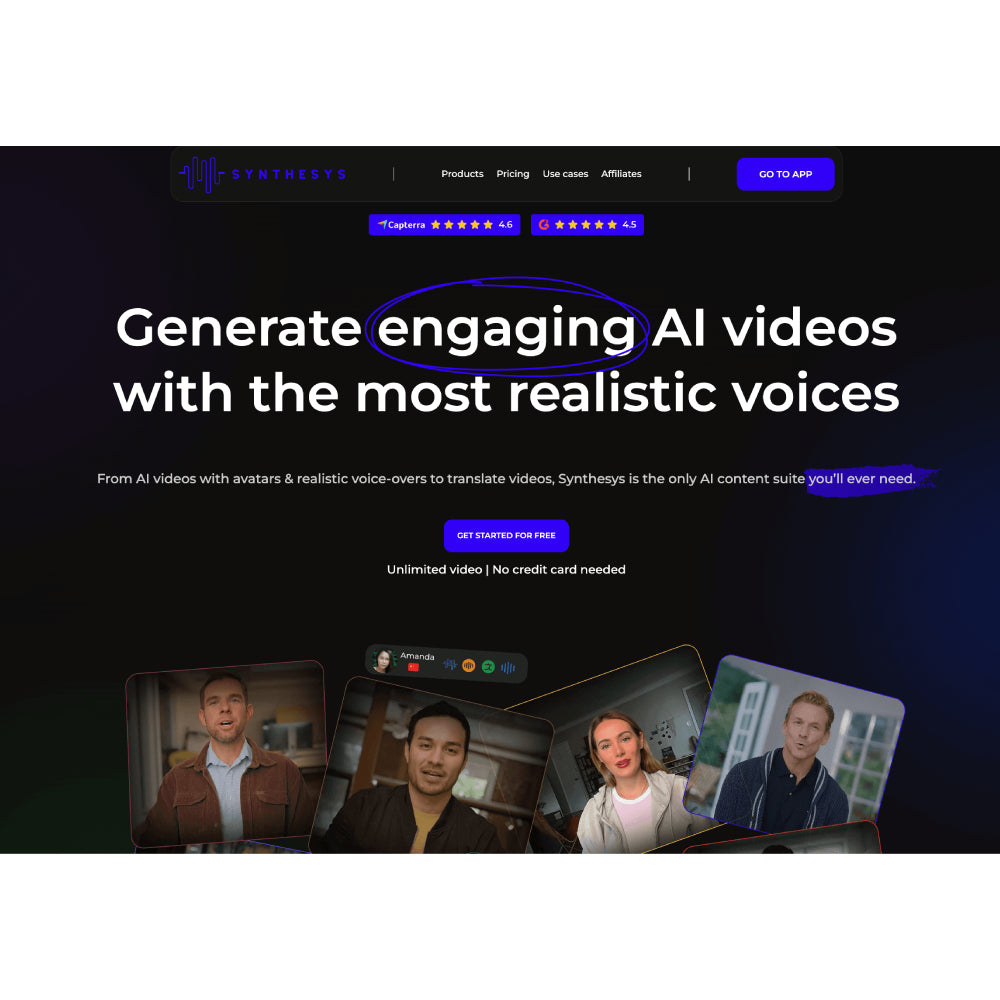 Synthesys – AI Voice, Video & Avatar Creation Platform