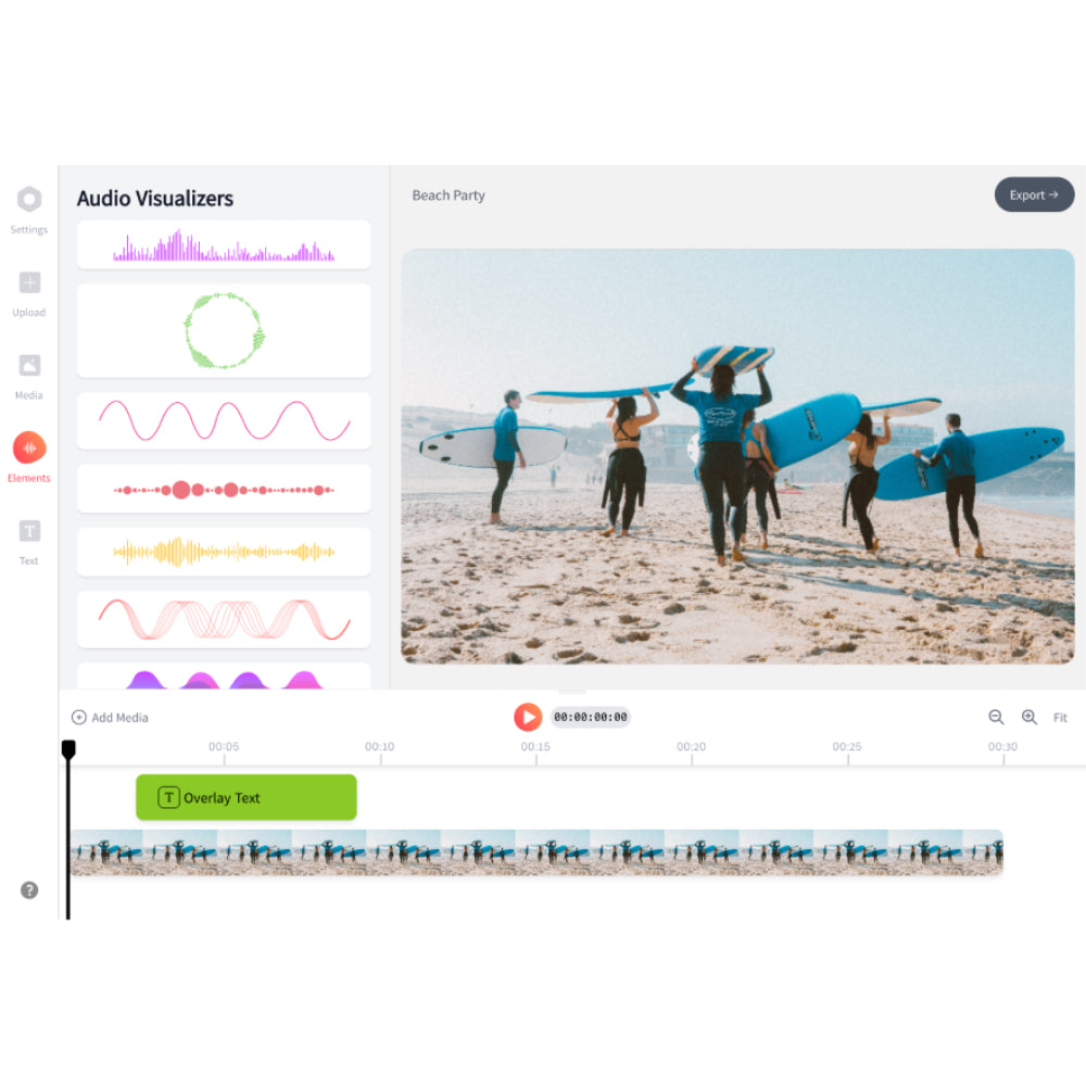 EchoWave – AI-Powered Music Visualizer & Video Maker