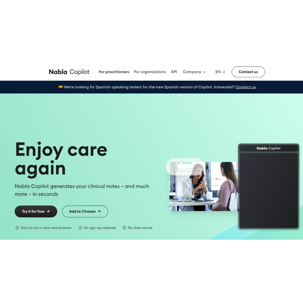 Nabla – Ambient AI Clinical Assistant & Documentation