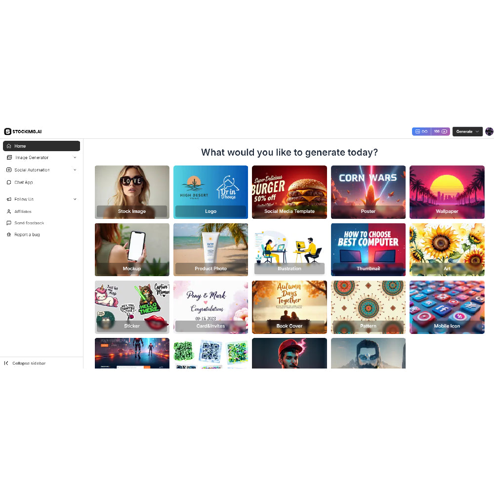Stockimg AI – AI-Powered Stock Image & Visual Asset Generator
