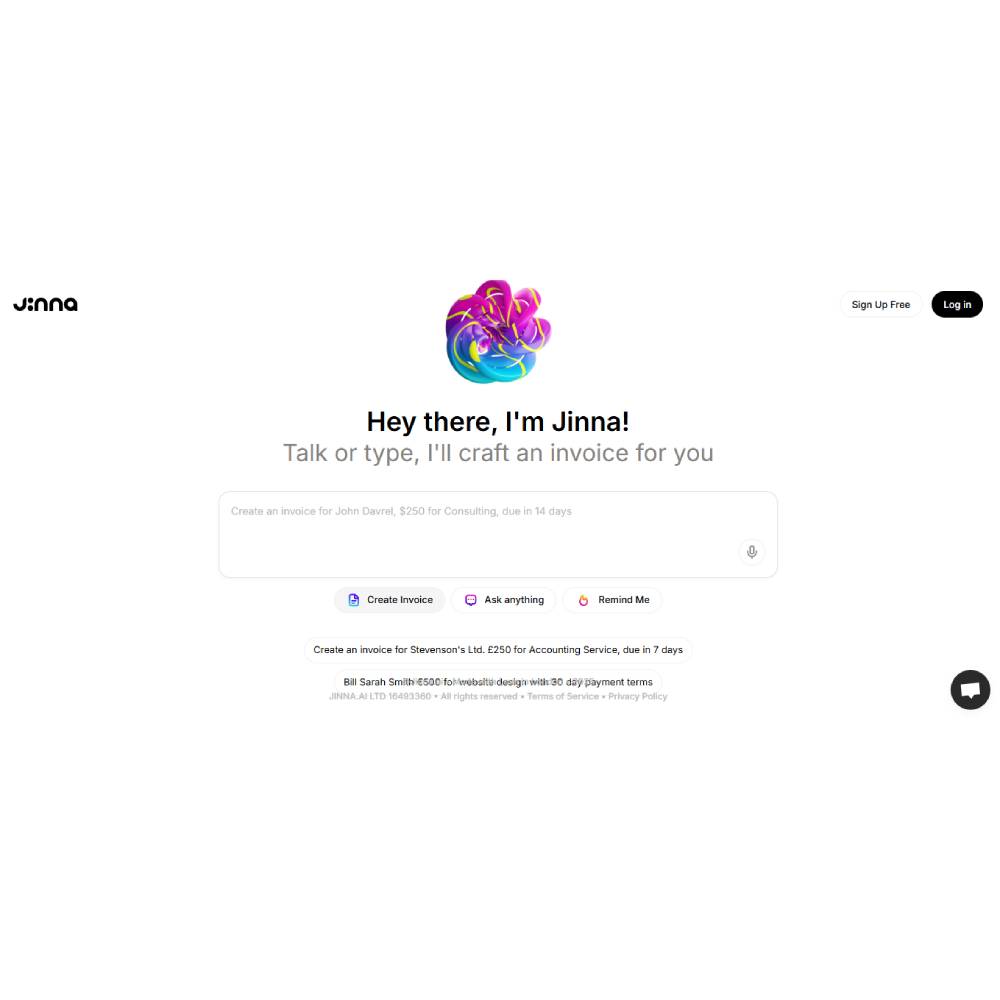 Jinna.ai – AI Admin & Finance Assistant for Solopreneurs