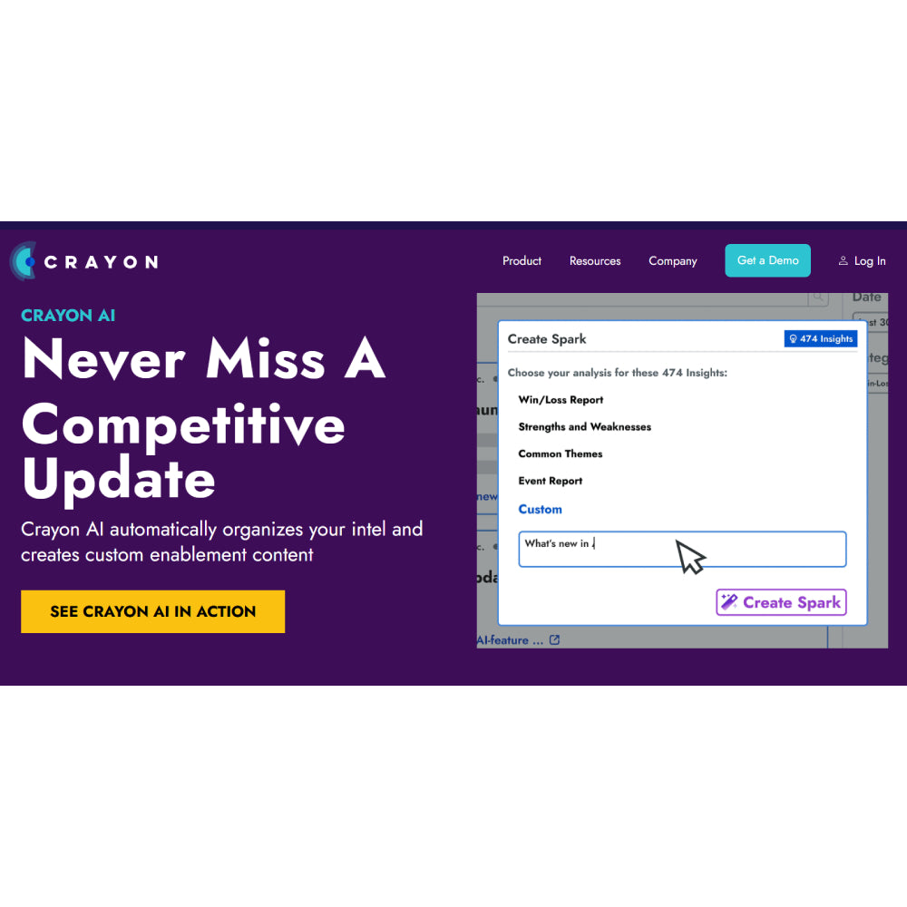 Crayon – AI-Powered Competitive Intelligence Platform