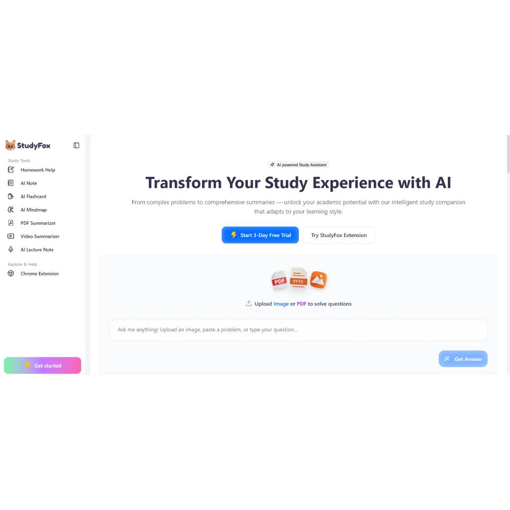 StudyFox — Intelligent Study Kits and Active Recall Assistant