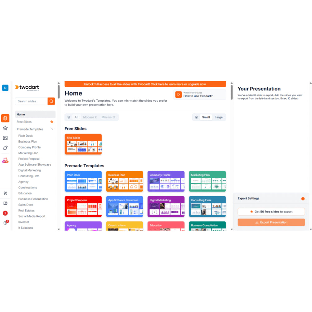 Choladeck (Twodart) — Professional Presentation Templates & Slide Library