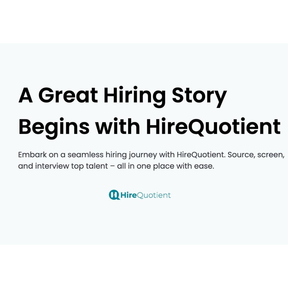 HireQuotient – AI Skill Assessment Platform for HR & Recruitment