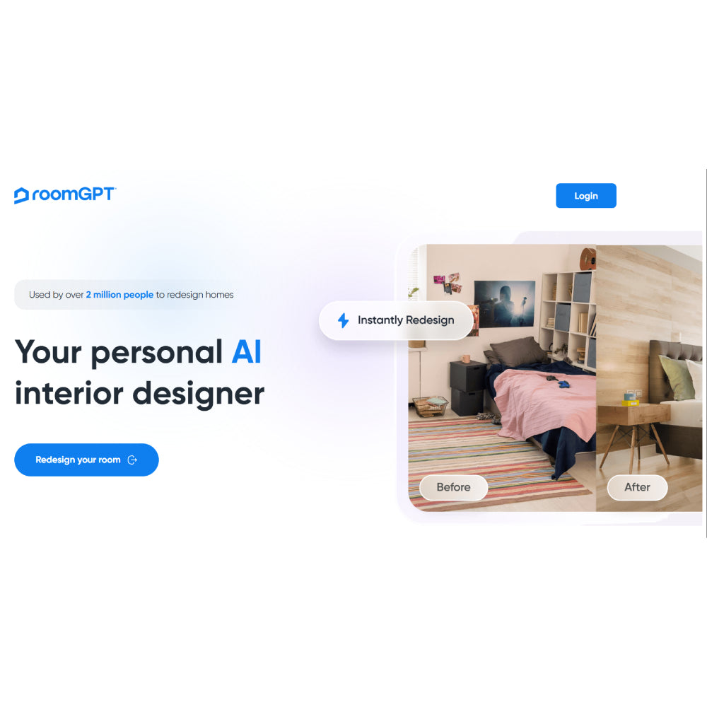 RoomGPT – AI Interior Design & Room Visualization