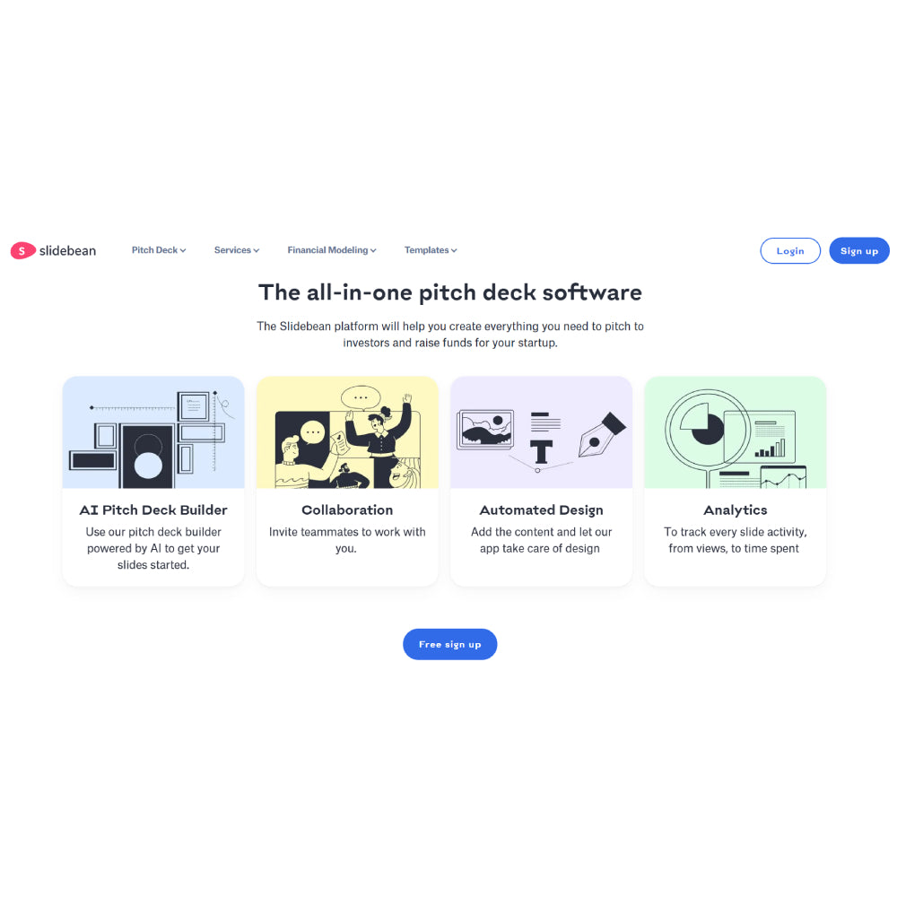 Slidebean — AI Powered Pitch Deck and Presentation Creator