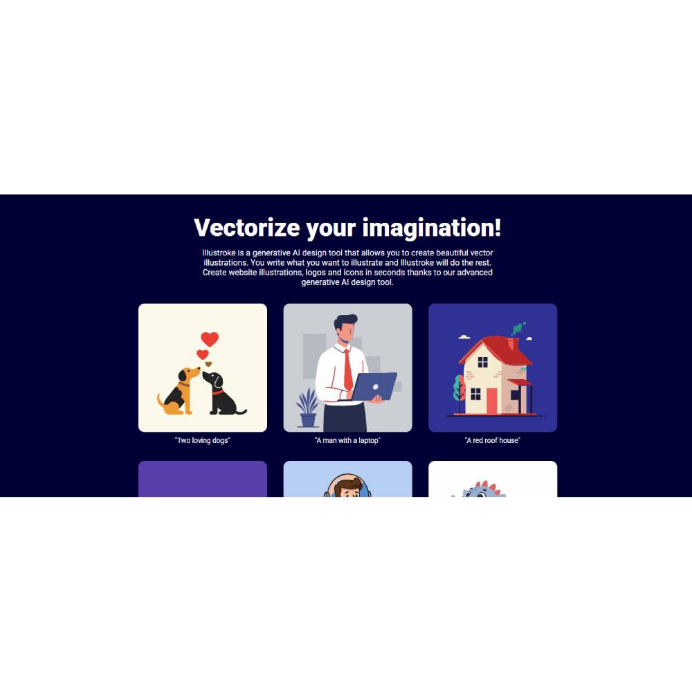 Illustroke – AI Vector Illustration Generator for Logos & Icons