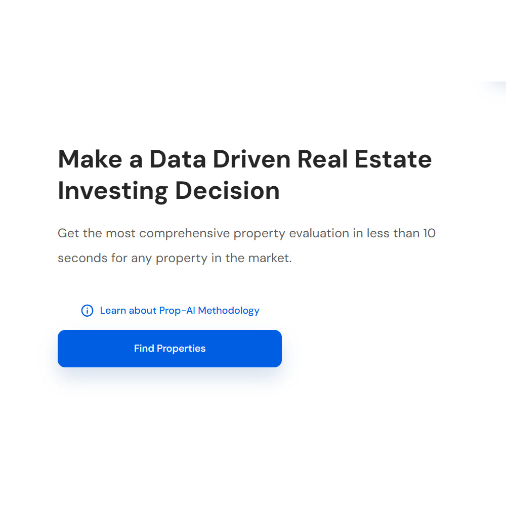 Prop-AI – AI Real Estate Investment & Tenant Matching Platform