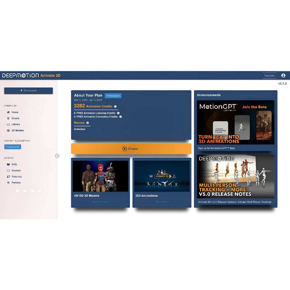 DeepMotion Animate 3D – AI Motion Capture from 2D Videos