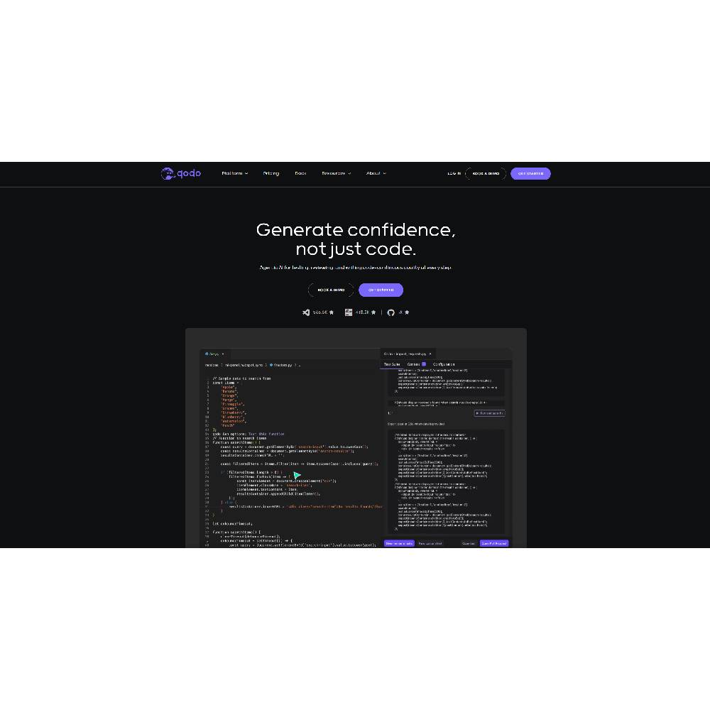 Qodo (formerly Codium) – AI Code Integrity, Testing & PR Review Automation