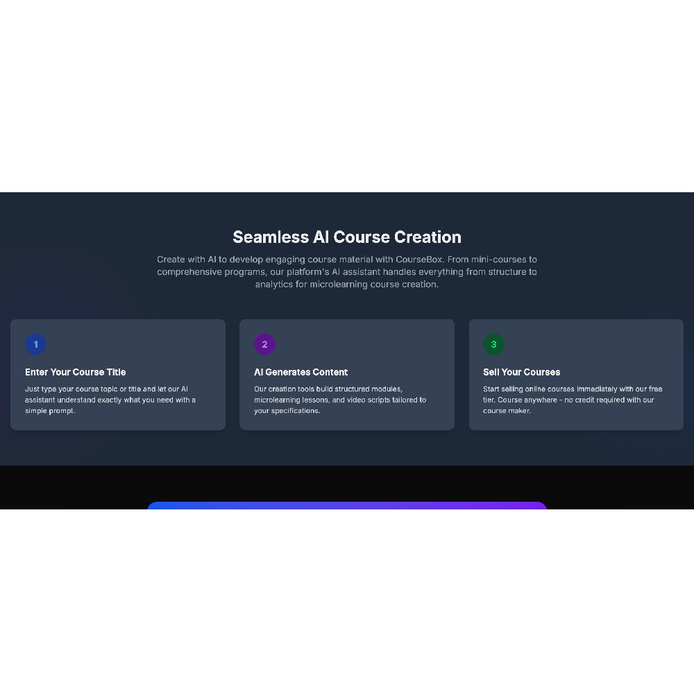 AiCoursify – AI-Powered Course Creation & eLearning Platform