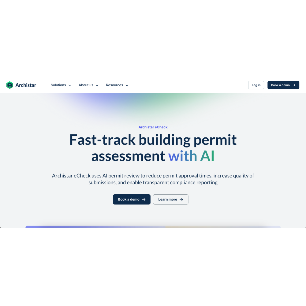 Archistar eCheck – AI-Powered Building Permit Assessment