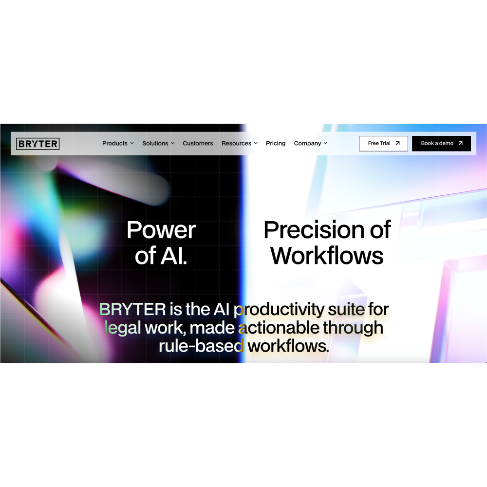 BRYTER – No-Code AI Workflow Platform for Legal & Compliance