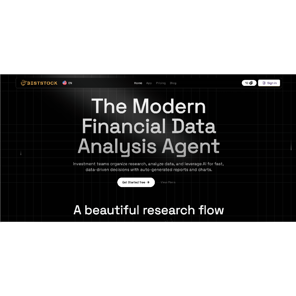 BestStock – AI-Powered Stock & Financial Analysis